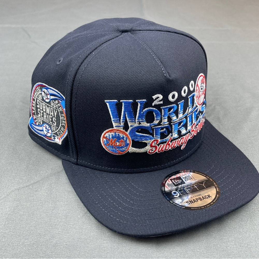 NY Yankees Mets Subway Series Hat, 2000 World Series, Brand New W Tags, 59fifty